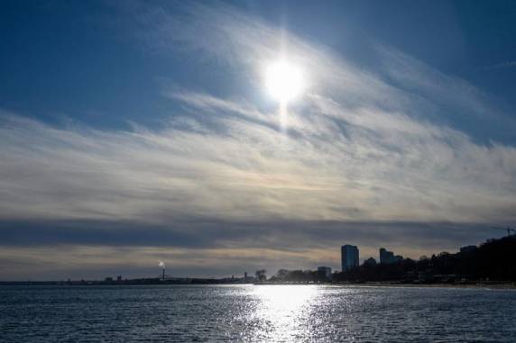 Sobrevoo acontecia sobre o Lago Huron, no estado de Michigan