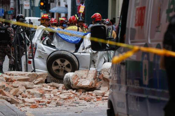 O Peru também foi atingido pelo tremor