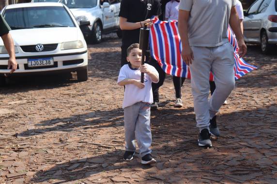 Fogo Simbólico da Pátria permanecerá na Brigada Militar até o dia 1º de setembro
