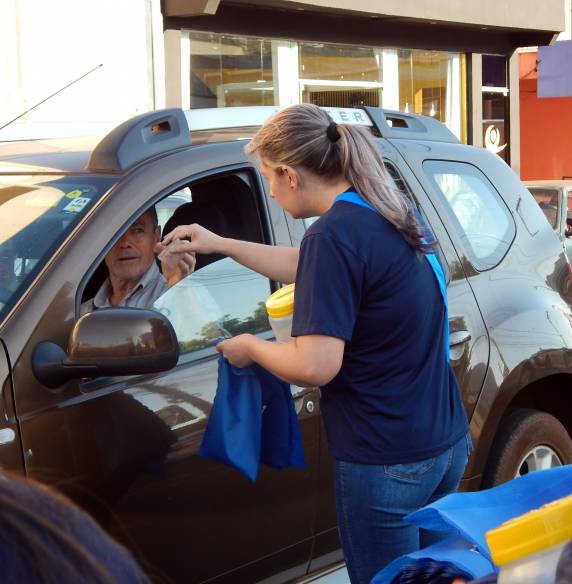 O tradicional Pedágio do Carinho ocorrerá das 8h às 12h