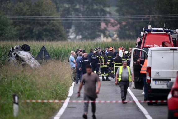 Piloto ejetou-se com um paraquedas pouco antes do impacto