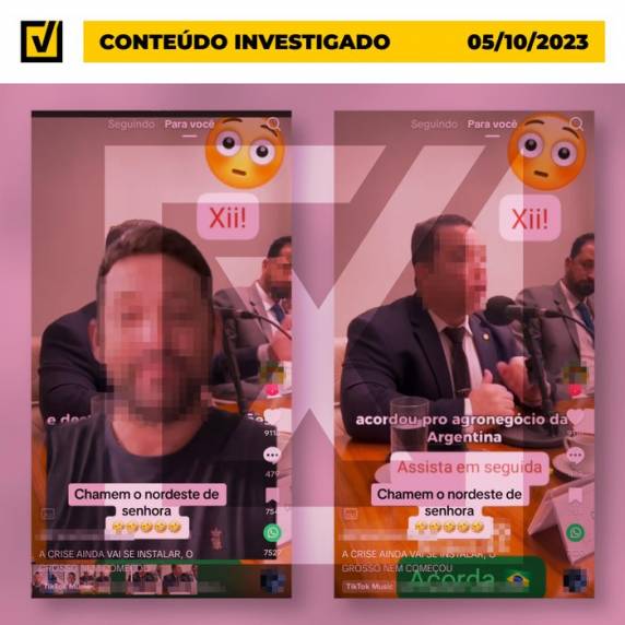 Publicação de deputado distorce os termos de acordo ainda em discussão entre os dois países