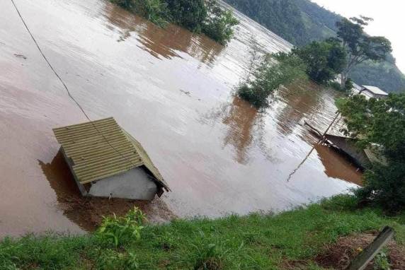 Enchente atinge municípios do Norte, como Iraí, e das regiões Noroeste e Fronteira Oeste do Estado, além do Oeste de Santa Catarina