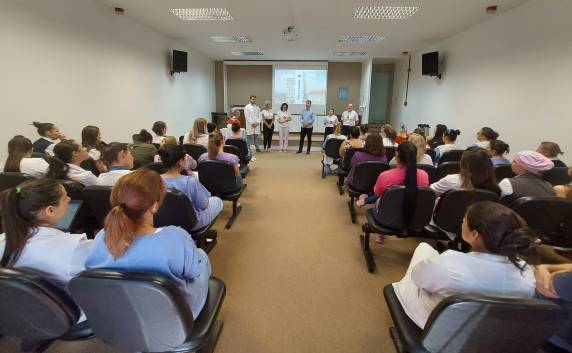 ?Celebramos hoje a importância da união, a solidariedade de cada doador e essa importante parceria entre o Hospital e a Fundação Municipal de Saúde, através do Hemocentro?, destacou a diretora-geral Vanderli de Barros.