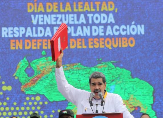 Disputa centenária sobre controle do Essequibo, região fronteiriça entre os países, recrudesceu após Nicolás Maduro realizar um plebiscito sobre a anexação do território ao seu país
