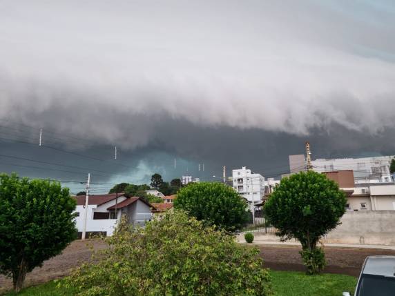 Mais de 50 árvores caíram sobre as rodovias que circundam Três de Maio