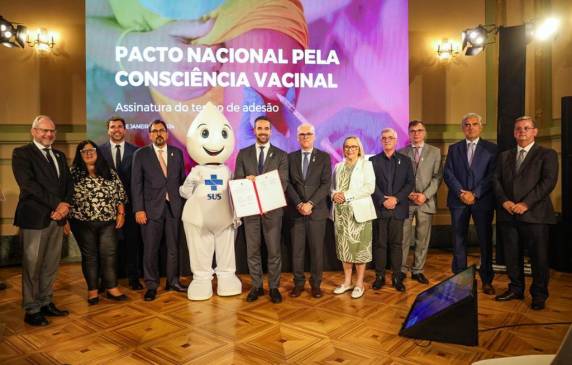 De iniciativa do Conselho Nacional do Ministério Público (CNMP), o pacto pretende conscientizar a população sobre a importância da vacinação, prevista no Plano Nacional de Imunização (PNI).
