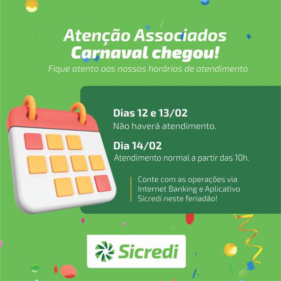 Fique de olho para os atendimentos e horários disponíveis durante o feriado de carnaval