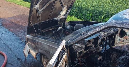 O automóvel é do vereador Claudio Pereira de São Luiz Gonzaga