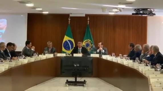 Vídeo do encontro foi apreendido pela Polícia Federal e usado em investigação que levou à Operação Tempus Veritatis, deflagrada na quinta-feira