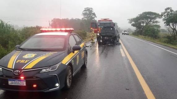 Um idoso de 63 anos, morreu e outras três pessoas ficaram feridas