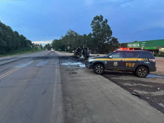 O motorista da motocicleta de 32 anos, natural de Seberi, foi socorrido e encaminhado ao Hospital de Seberi, mas não resistiu aos ferimentos e faleceu.