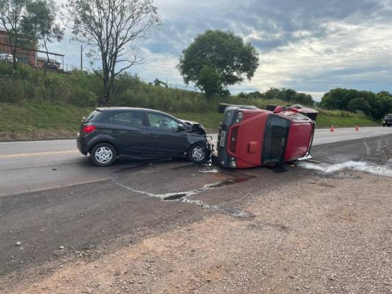 O acidente aconteceu no perímetro urbano de Carazinho.