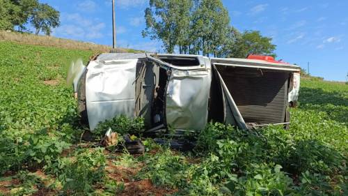 Acidente ocorreu neste sábado