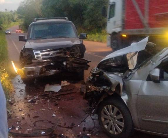 Acidente aconteceu na saída para Tenente Portela