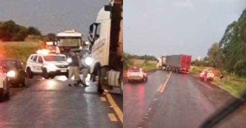 Durante a abordagem foi constatado que havia mais um menor e uma mulher no interior do veiculo.