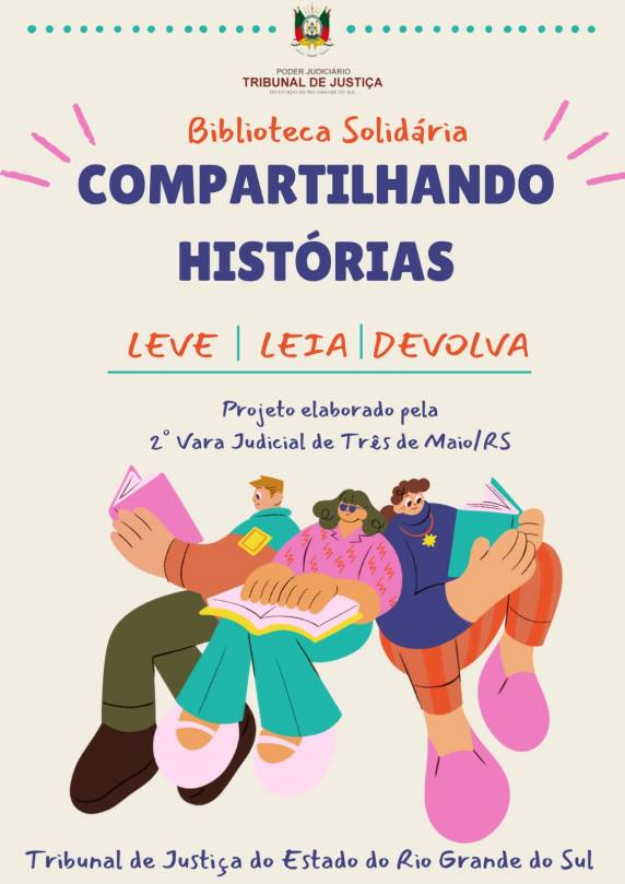 Projeto consiste em incentivar a leitura