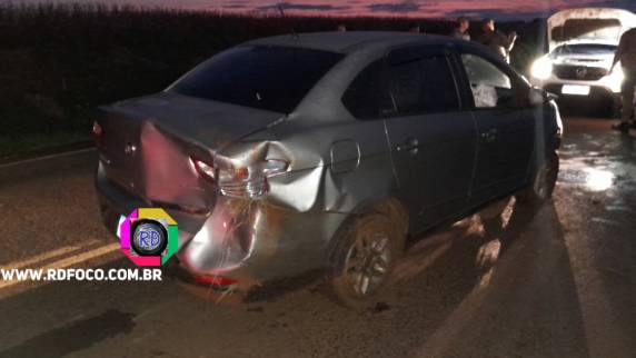 O condutor do veículo foi socorrido com ferimentos graves