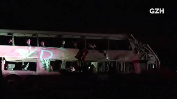 Veículo, que havia saído de Lajeado, capotou na noite de quinta-feira (25), quando se dirigia a São Pedro do Atacama