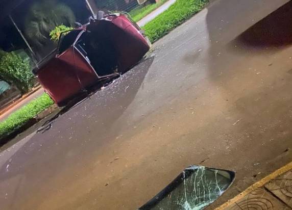 O acidente ocorreu na zona norte da cidade