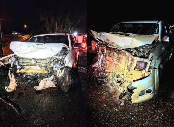 O acidente ocorreu nas proximidades do trevo de acesso à comunidade da Rondinha, no município de Entre-Ijuís.