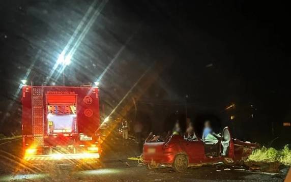 Acidente ocorreu na noite deste sábado, na altura do km 16