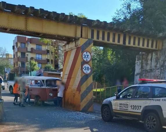 Sigismundo Hick, 84 anos  vítima de acidente de trânsito na rua 14  de Julho, faleceu no Hospital de Clínicas Ijuí.