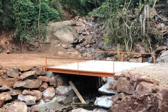 Prefeito de Nova Roma, Douglas Pasuch, também informa que espera licitar obra de ponte entre os dois municípios em até três meses