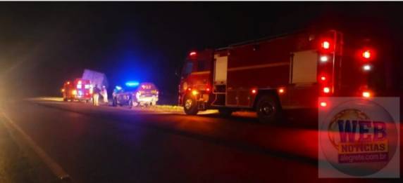 A vítima fatal era o condutor do Gol, com placas de Alegrete.