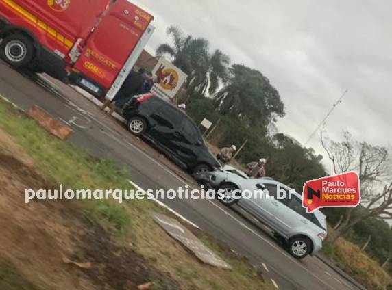 Os ocupantes dos veículos tiveram apenas escoriações