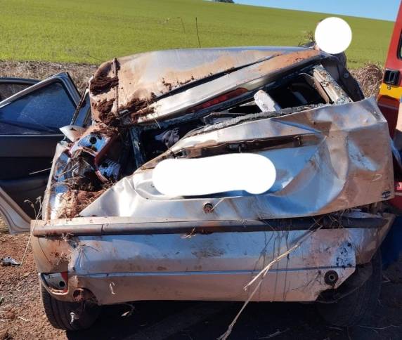 Uma mulher foi socorrida e encaminhada para o Hospital Adesco de Humaitá