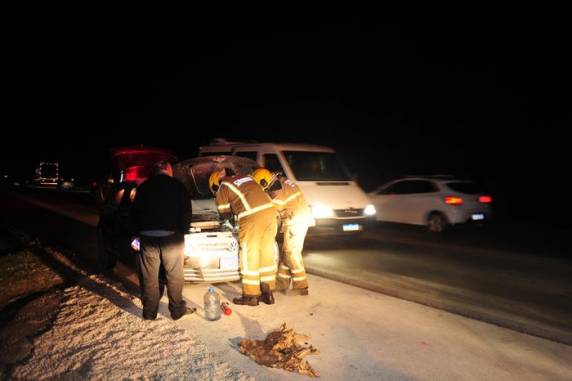 Acidente aconteceu na RS-453, próximo ao acesso do bairro São Ciro, e ninguém se feriu