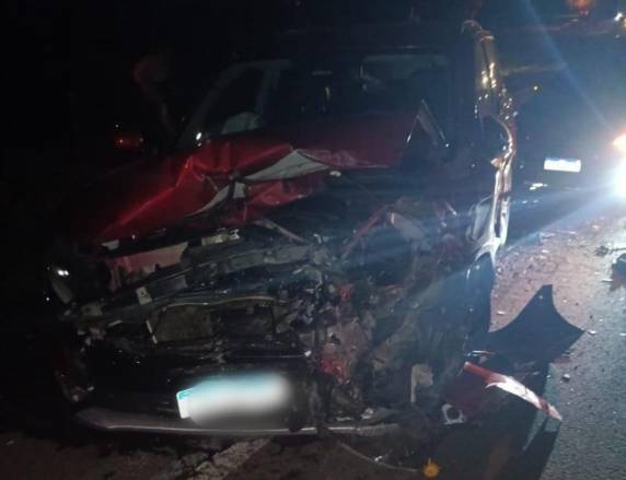 O motorista de uma GM Montana morreu no hospital