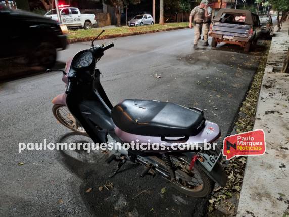 O acidente ocorreu na Av. Santa Rosa, na curva da Cotrimaio
