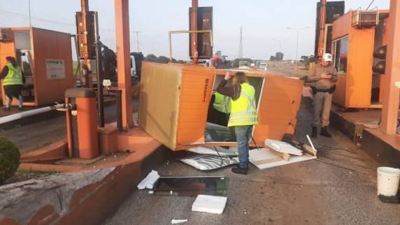 O 1° Batalhão Rodoviário da Brigada Militar atendeu a ocorrência.