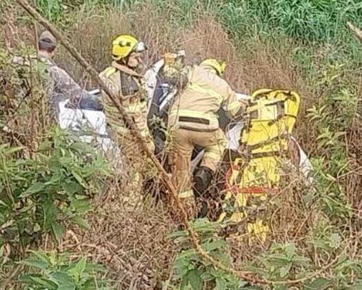 A vítma era o motorista e único ocupante de um veículo Gol
