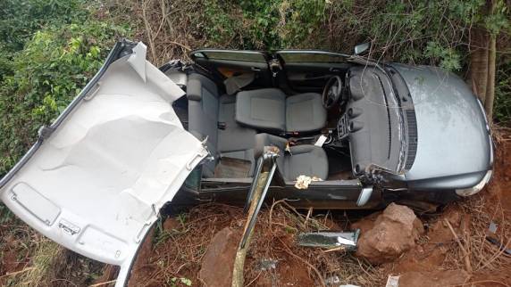 Homem de 87 anos, morreu no local e a esposa dele de 85 ficou gravemnte ferida