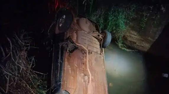 Foi registrada ocorrência de fuga de local de acidente.