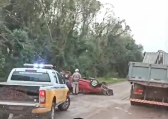 O acidente ocorreu no trajeto Santa Rosa para Giruá