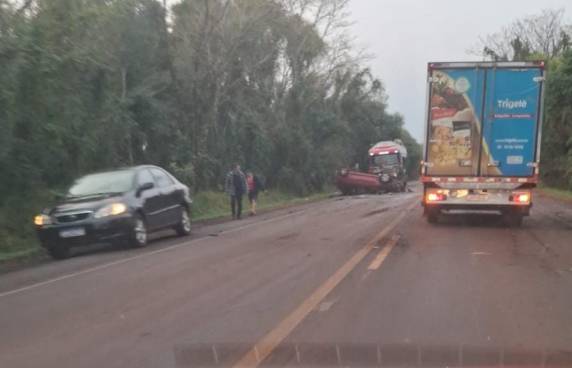 O acidente ocorreu no trajeto Santa Rosa para Giruá