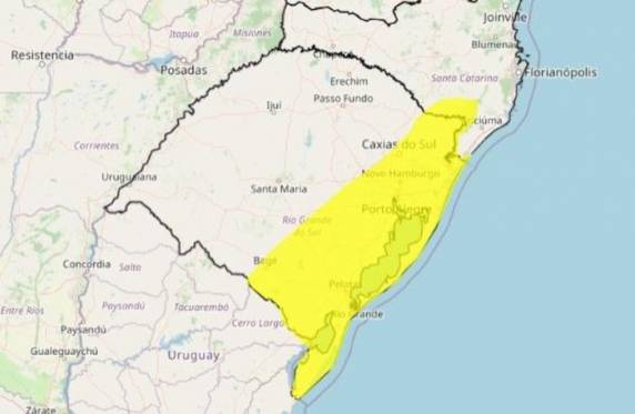 Fenômenos devem ocorrer durante o domingo em diversos municípios do Estado