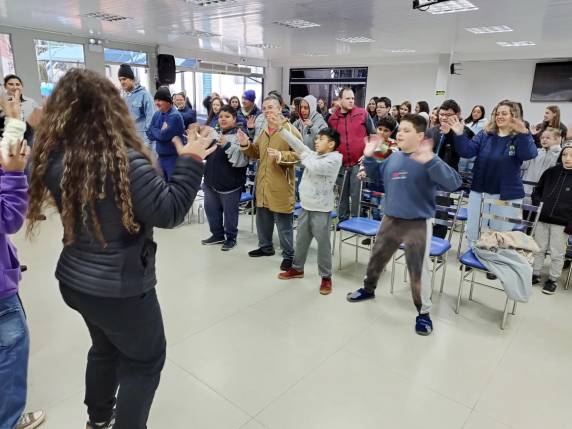 Para a diretora administrativa da instituição, Nadir Gabe, a avaliação das atividades e da adesão das comunidades escolar e externa é ótima