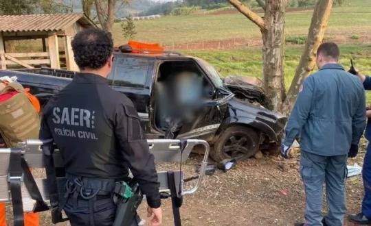 O acidente ocorreu no domingo (08)