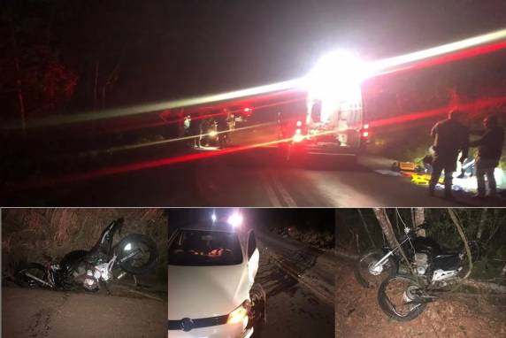 Acidente ocorreu por volta das 23 horas de sexta-feira na ERS-591, entre Planalto e Ametista do Sul