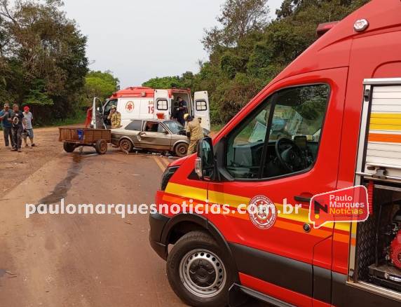 O acidente ocorreu na localidade de Flor de Maio