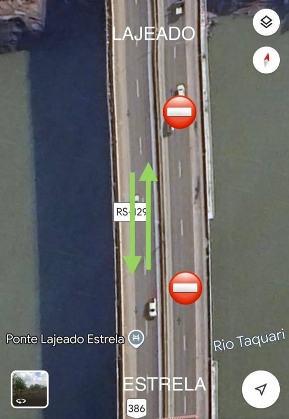 Interrupção ocorre no sentindo em direção interior e deve durar quatro meses. PRF e CCR ViaSul orientam atenção aos motoristas