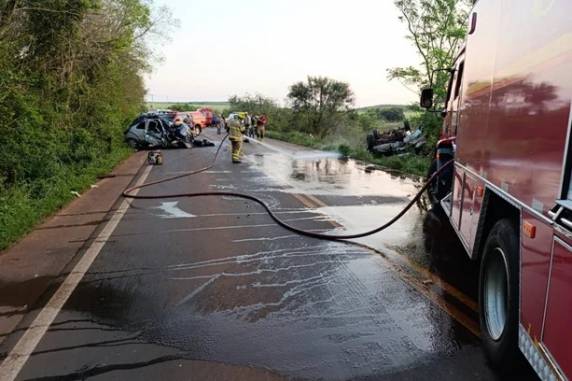 O acdeinte ocorreu no domingo na RS-168