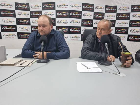 Prefeito e vice eleitos no último domingo estiveram na Rádio Colonial Fm