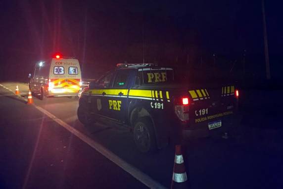 Pedestre de 61 anos chegou a ser socorrido e levado ao hospital da cidade, mas não resistiu