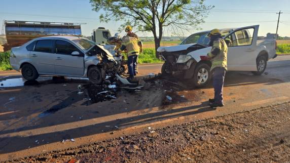 O acidente ocorreu na localidade de Guia Lopes no início da manhã desta quinta-feira